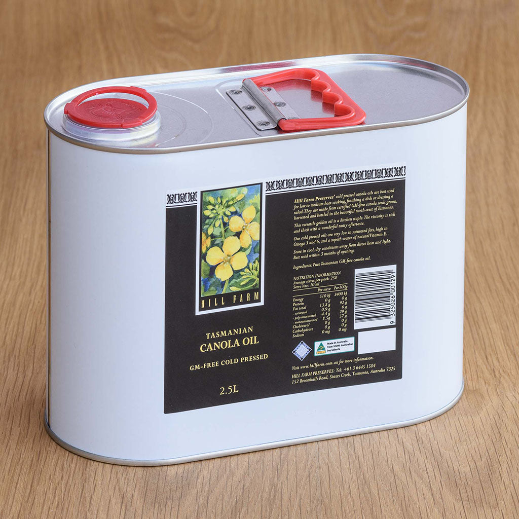 GM-Free Cold Pressed Canola Oil