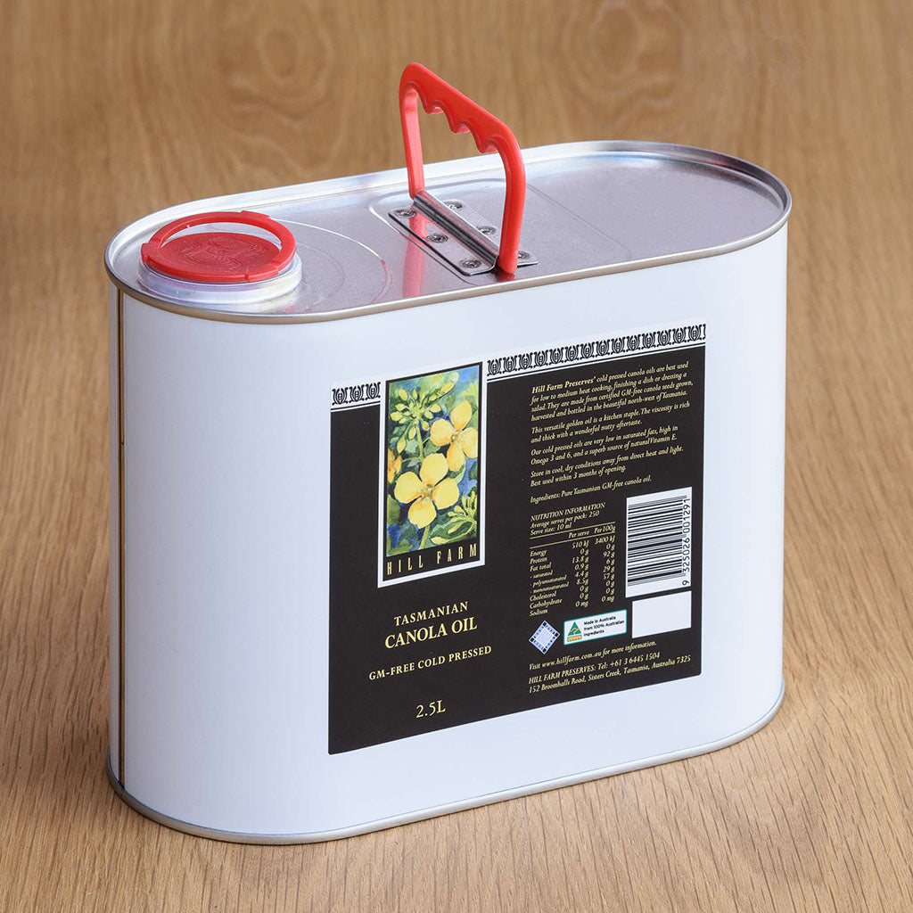 GM-Free Cold Pressed Canola Oil