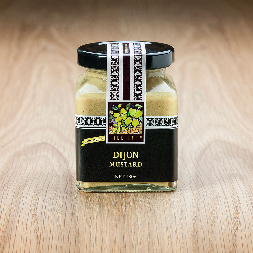 Jar of Dijon Mustard