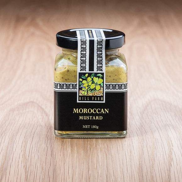 180g jar of Moroccan Seeded Mustard Paste