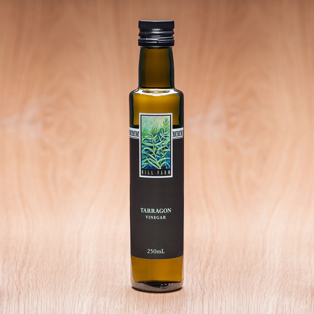 250ml bottle of Tarragon Raspberry Vinegar