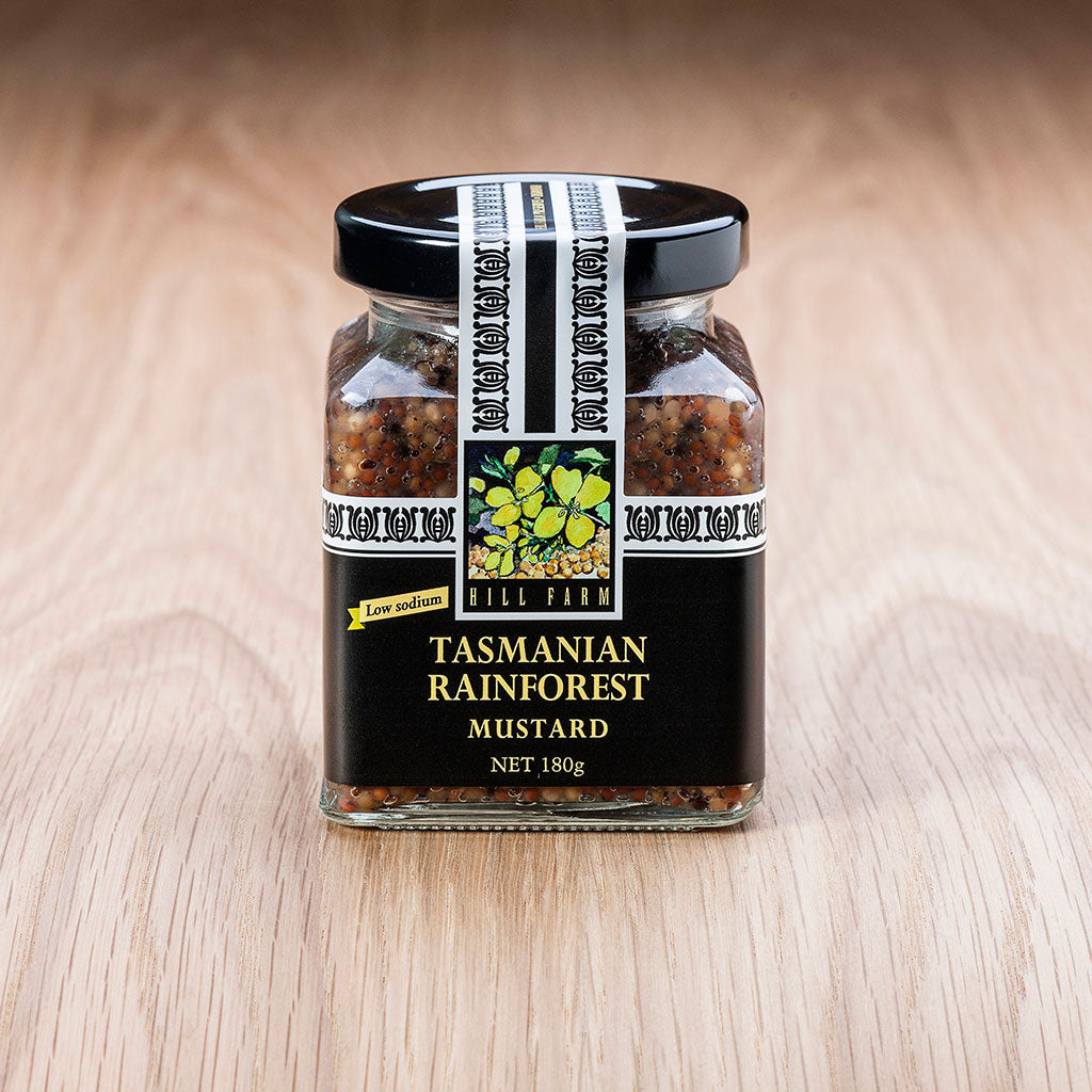 180g jar of Tasmanian Rainforest Seeded Mustard Paste