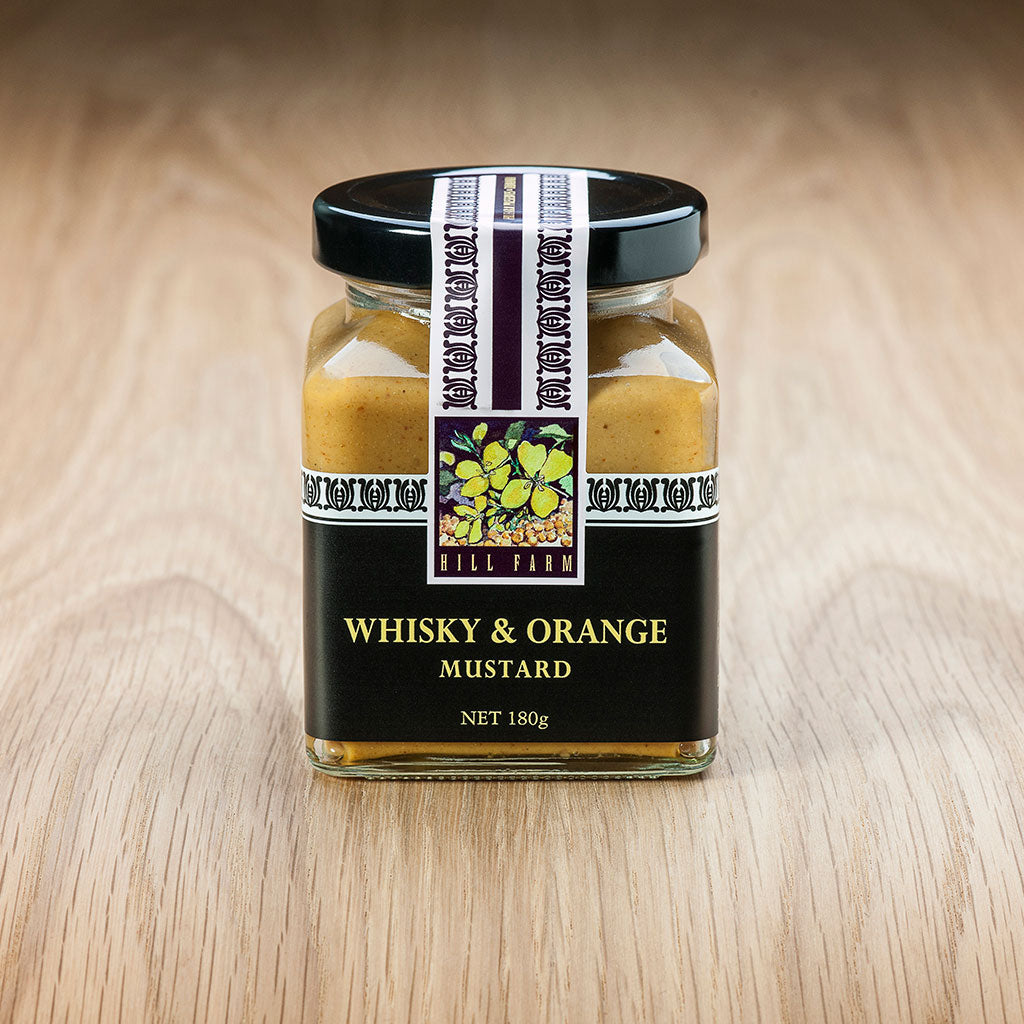 180g Jar of Whisky & Orange Mustard Paste